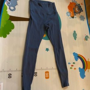 PINK VS Blue Ribbed Yoga Pants